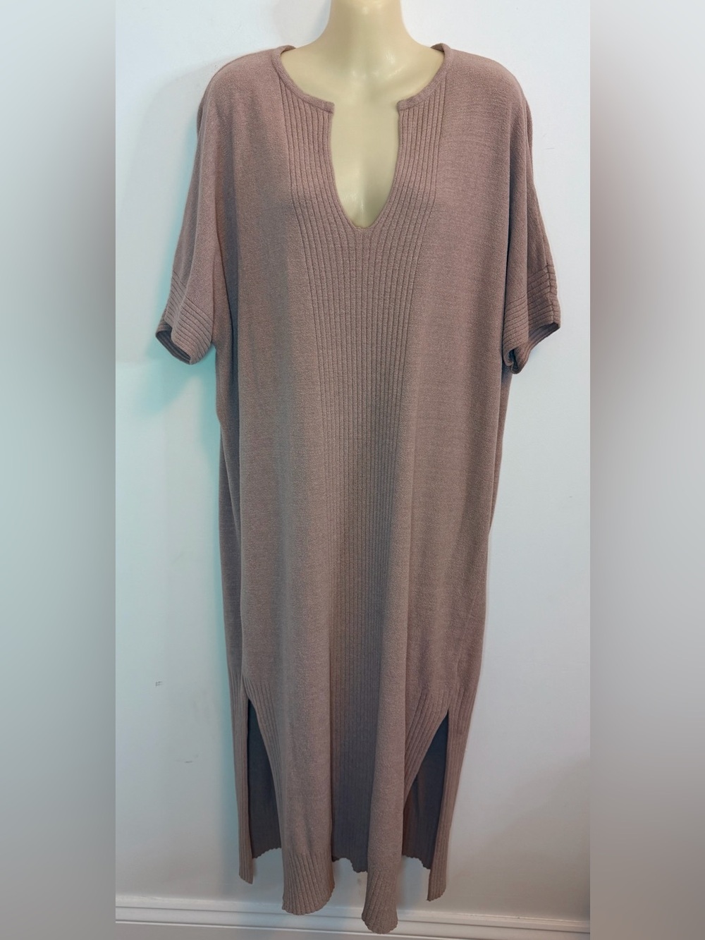 Barefoot Dreams Cozychic Ultra Lite Knit Tunic Dress